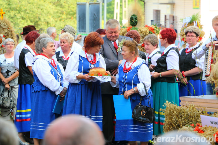 Dożynki Gminne Gminy Rymanów w Bziance