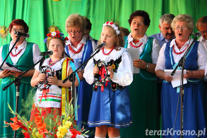 Dożynki Gminne Gminy Rymanów w Bziance