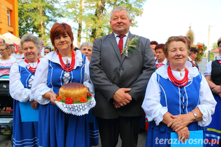 Dożynki Gminne Gminy Rymanów w Bziance