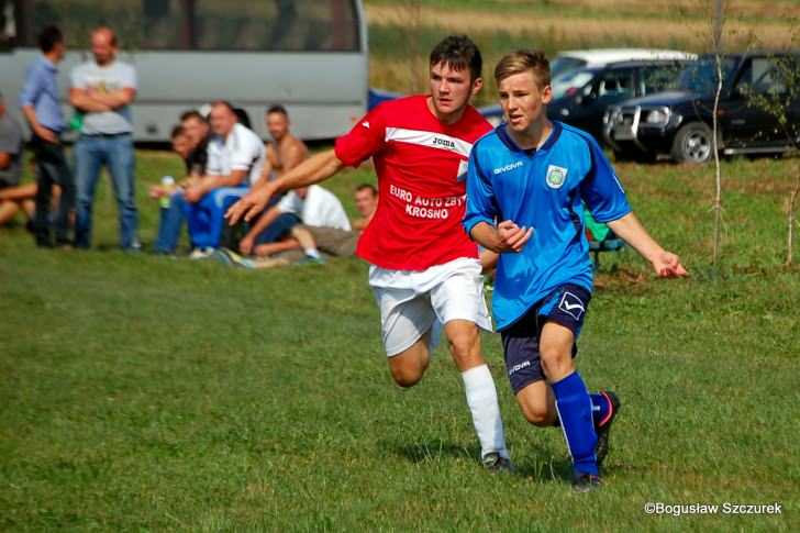 Błękitni Żeglce - Jasiołka Jaśliska 0:4