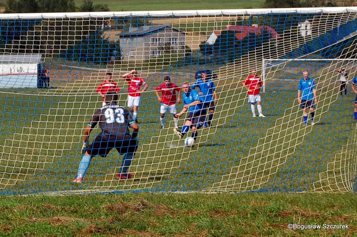 Błękitni Żeglce - Jasiołka Jaśliska 0:4