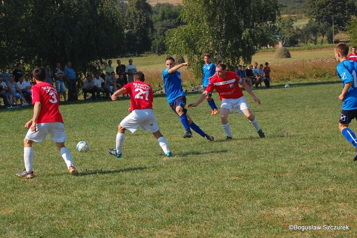 Błękitni Żeglce - Jasiołka Jaśliska 0:4