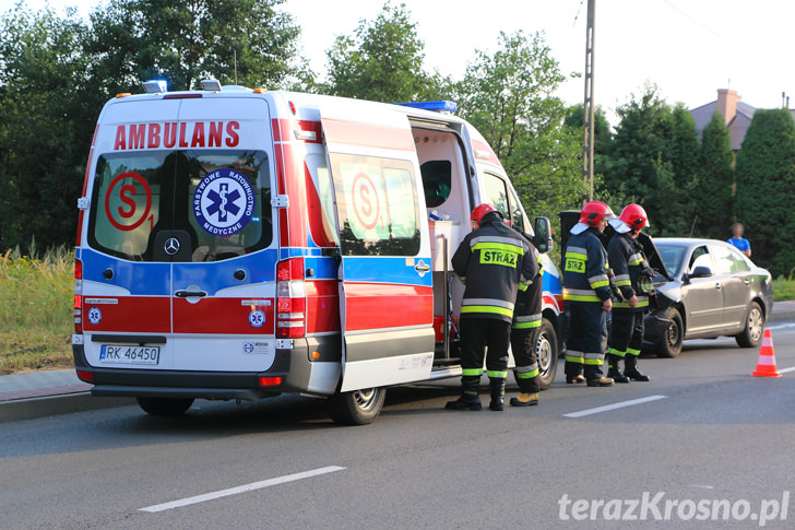 Jedlicze: Najechanie na tył