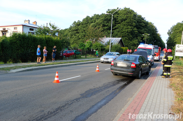 Jedlicze: Najechanie na tył