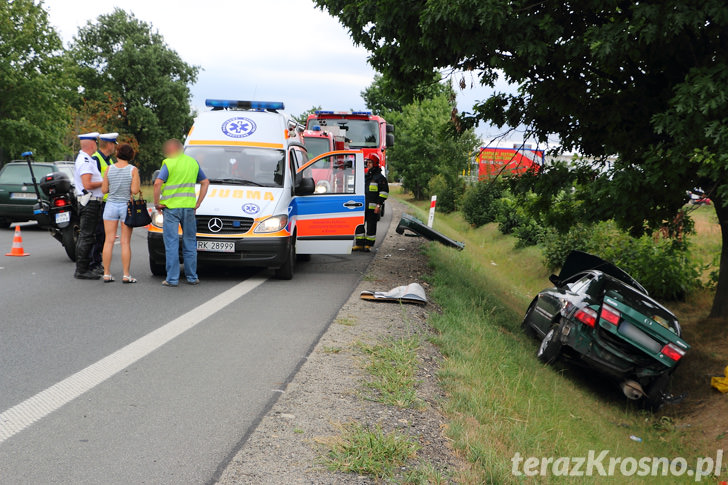 Krosno. Kolizja na ul. Podkarpackiej