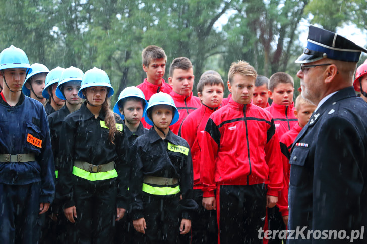 Gminne Zawody sportowo - pożarnicze Gminy Wojaszówka w Wojkówce