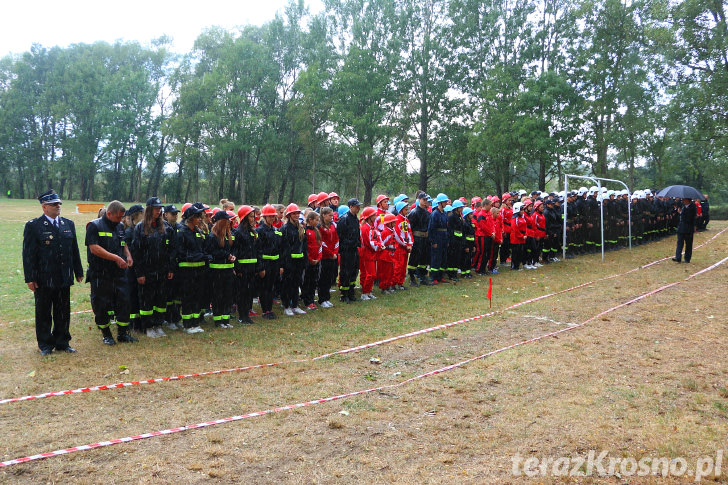 Gminne Zawody sportowo - pożarnicze Gminy Wojaszówka w Wojkówce