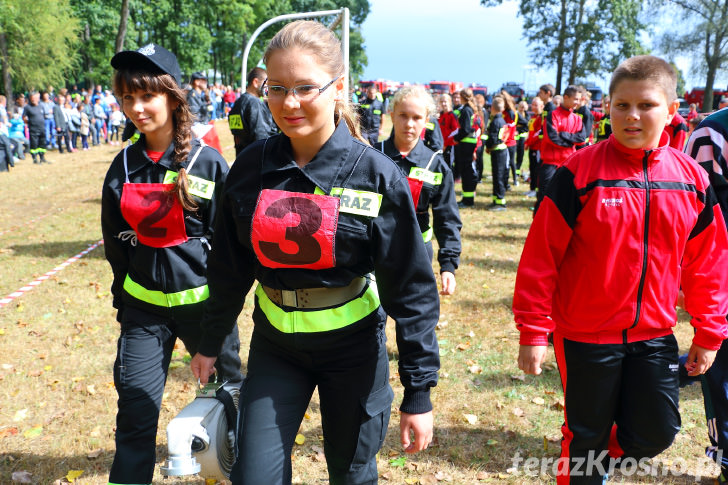 Gminne Zawody sportowo - pożarnicze Gminy Wojaszówka w Wojkówce