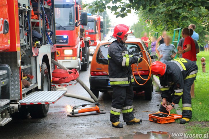 Krosno: Pożar garnka