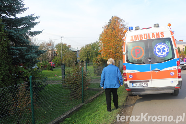 Pożar domu w Świerzowej Polskiej