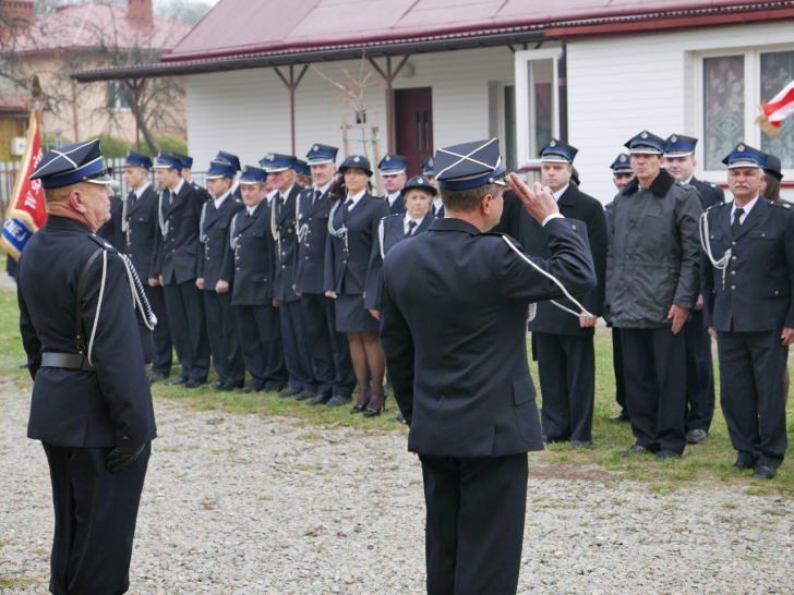 80-lecie OSP Niżna Łąka, przekazanie samochodu