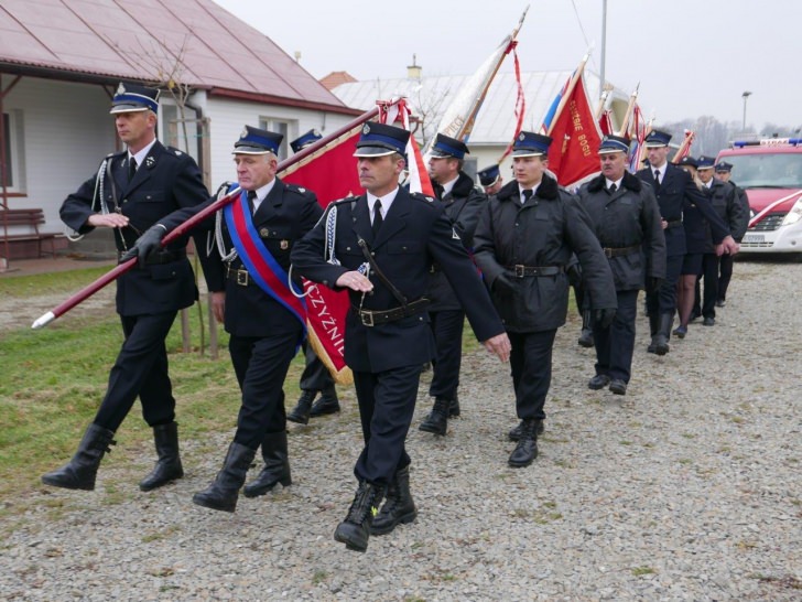 80-lecie OSP Niżna Łąka, przekazanie samochodu