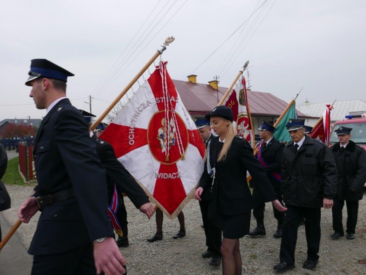 80-lecie OSP Niżna Łąka, przekazanie samochodu