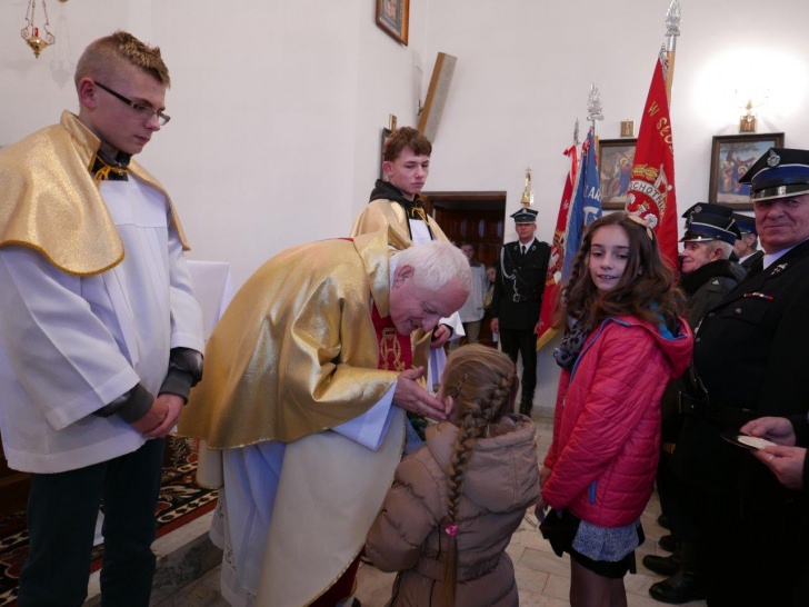 80-lecie OSP Niżna Łąka, przekazanie samochodu