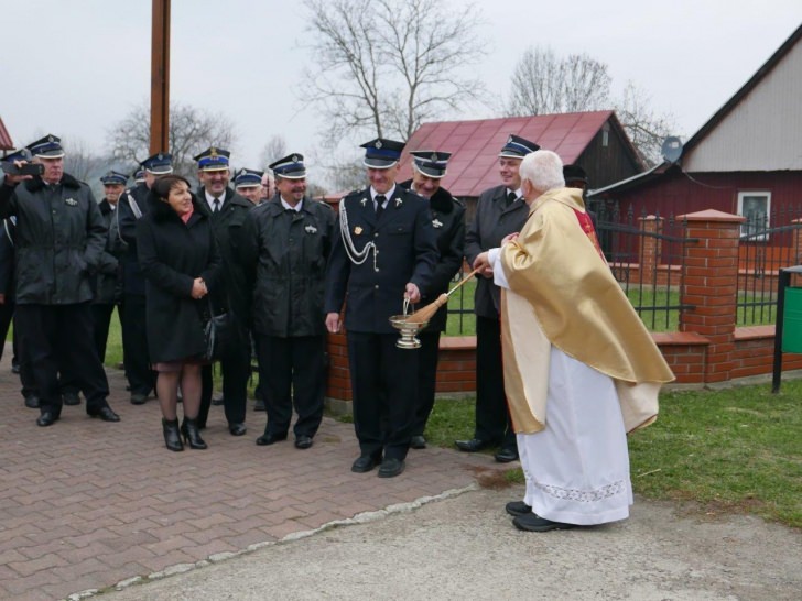 80-lecie OSP Niżna Łąka, przekazanie samochodu