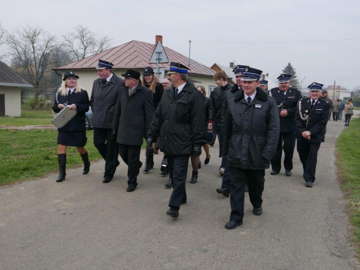 80-lecie OSP Niżna Łąka, przekazanie samochodu