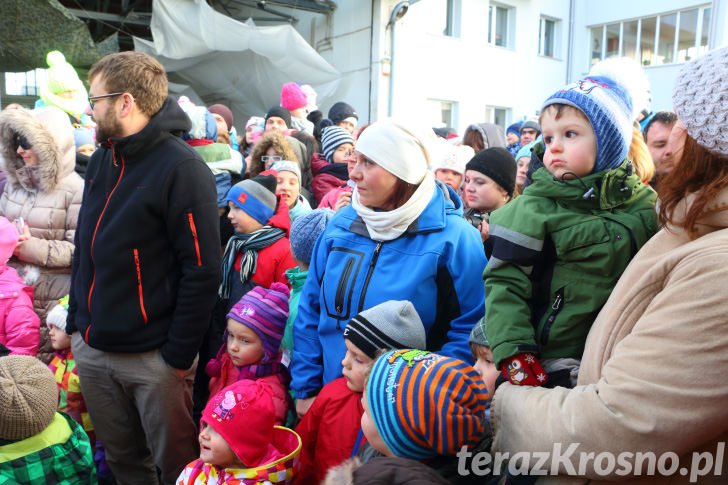 Mikołaj na lotnisku w Krośnie 2015