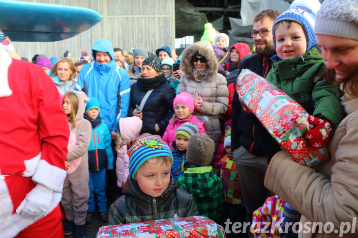 Mikołaj na lotnisku w Krośnie 2015