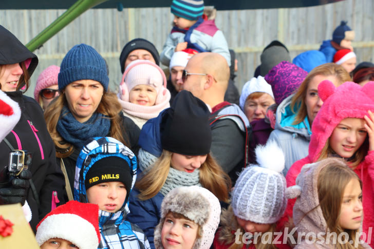 Mikołaj na lotnisku w Krośnie 2015