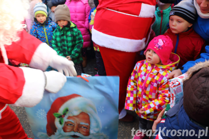 Mikołaj na lotnisku w Krośnie 2015