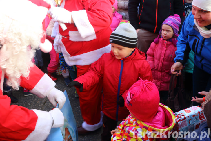 Mikołaj na lotnisku w Krośnie 2015