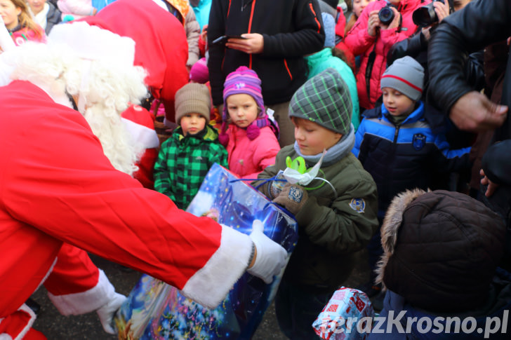 Mikołaj na lotnisku w Krośnie 2015