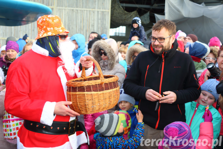 Mikołaj na lotnisku w Krośnie 2015