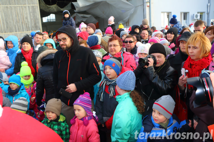 Mikołaj na lotnisku w Krośnie 2015