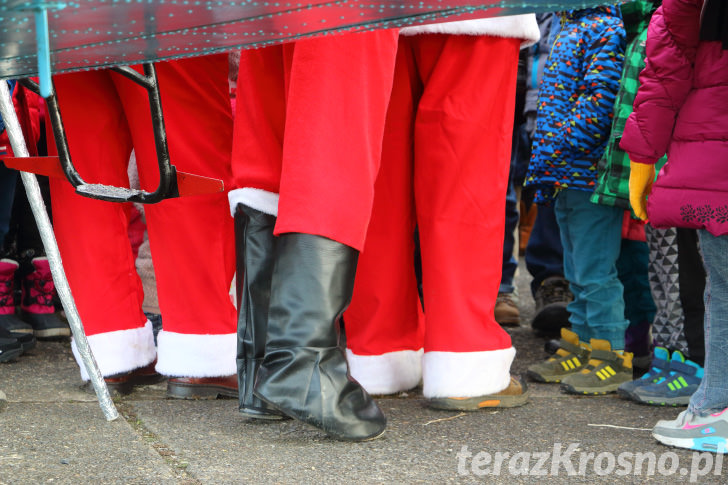 Mikołaj na lotnisku w Krośnie 2015