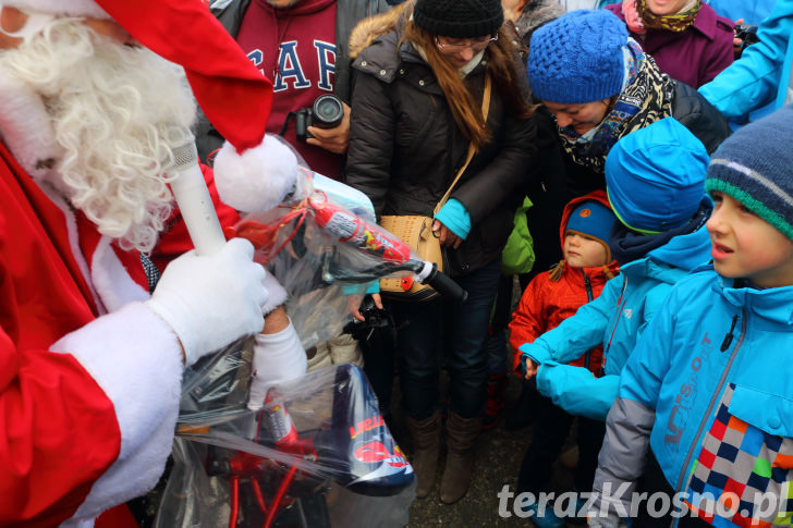 Mikołaj na lotnisku w Krośnie 2015