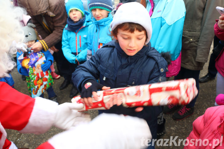 Mikołaj na lotnisku w Krośnie 2015