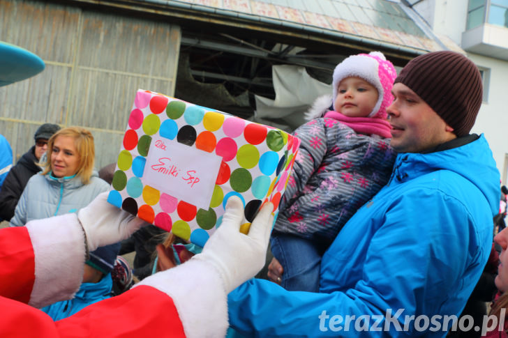 Mikołaj na lotnisku w Krośnie 2015