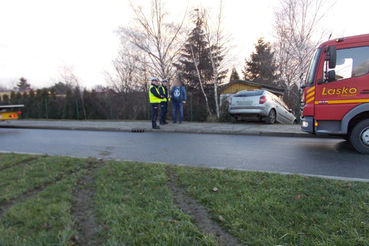 Kolizja na ul. Podkarpackiej w Krośnie