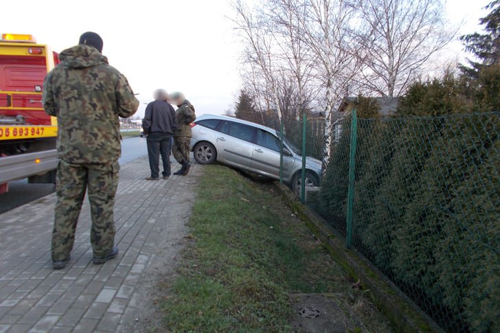 Kolizja na ul. Podkarpackiej w Krośnie