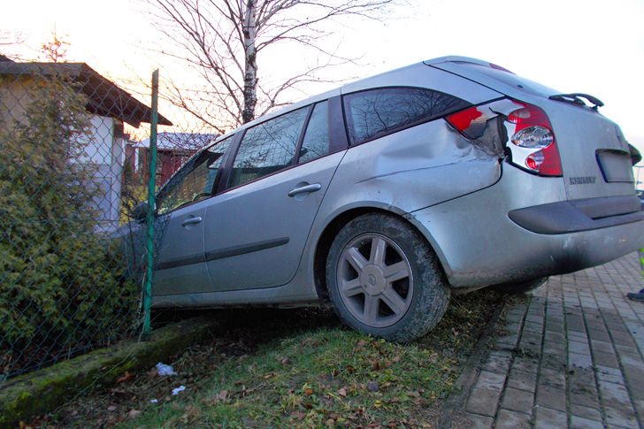 Kolizja na ul. Podkarpackiej w Krośnie