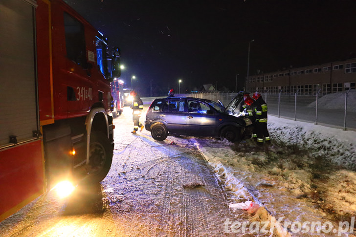 Nocne dachowanie w Szczepańcowej