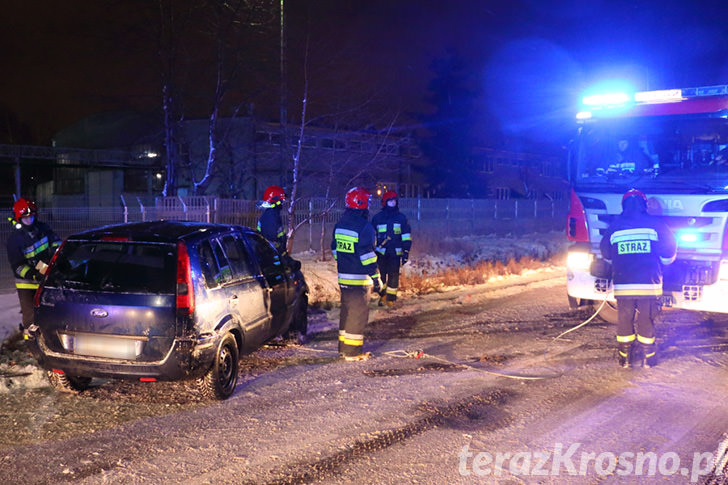 Nocne dachowanie w Szczepańcowej