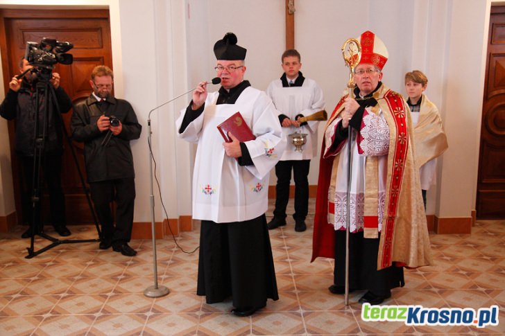 Odsłonięcie pamiątkowej tablicy w Zręcinie