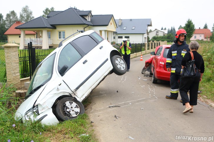 Kolizja na ul. Jasnej