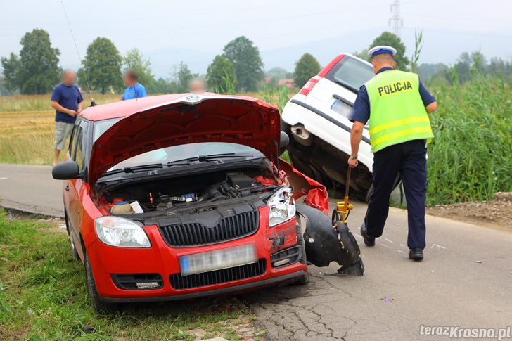 Kolizja na ul. Jasnej