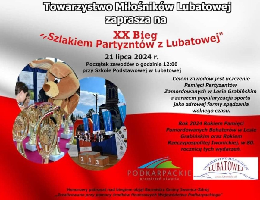 XX Bieg Szlakiem Partyzantów z Lubatowej